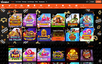 Vistabet Homepage